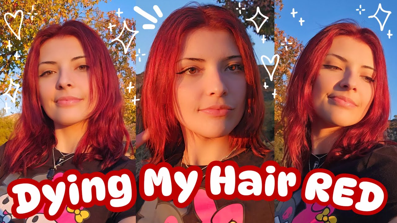 Dying My Hair PERMANENT COPPER RED At Home L Oreal HiColor And Ion Dying My Hair PERMANENT COPPER RED At Home L Oreal HiColor And Ion