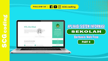 Aplikasi sistem informasi sekolah berbasis web free part 9
