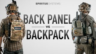 Tactical Back Panels Vs. Backpacks. What Should You Choose?