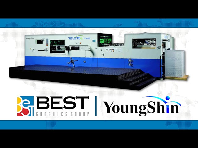 Young Shin REVOTEC 1040S Die Cutter — Best Graphics (USA)