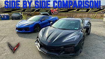 C8 Corvette Z06 WITH or WITHOUT the Z07 package? SIDE BY SIDE detailed comparison!