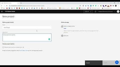 How to Create a New Project in IBM Watson Studio | IBM Watson Studio Tutorial