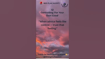 🚩 15 Red Flags 🚩 You Can’t Ignore | Controlling! #shorts #shortvideo #redflags