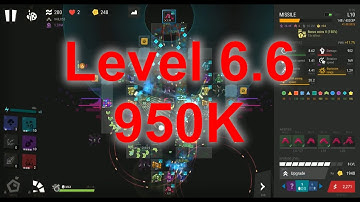 Infinitode 2 - Level 6.6 - Score 880k in One Game - Finally!