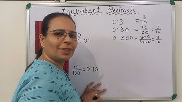 Equivalent Decimals || What are equivalent decimals || Planet Maths