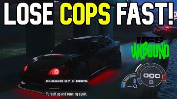 How To Lose The Cops EASY in Need For Speed Unbound!