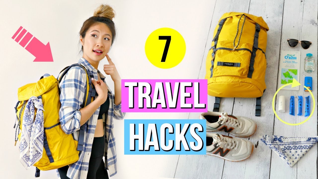 travel hack backpack amazon