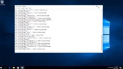 How To Remove Default Windows 10 Apps [Tutorial]
