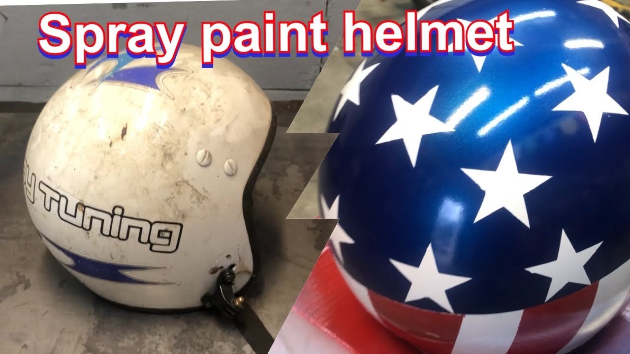 How To Spray Paint A Helmet Cheap And Easy YouTube How To Spray Paint A Helmet Cheap And Easy YouTube