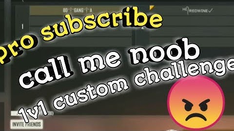 Pro subscriber call me noob 😡|Garena free fire| 1vs1 custom gameplay 😡