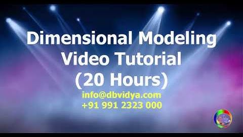 Dimensional Modeling  Video Tutorial  - Course Navigation