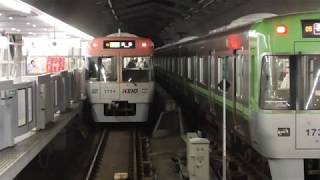 京王井の頭線　1000系1724F編成・1732F編成　吉祥寺駅発車