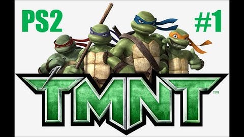 TMNT 2007 PS2 Playthrough Part 1