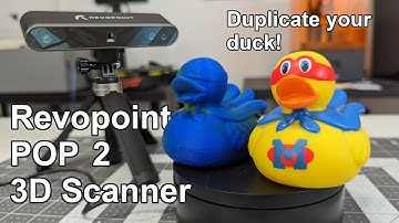 The Best Hobbyist 3D Scanner got an Upgrade! POP2 3D Scanner by Revopoint Review