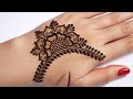 Simple Stylish Back Hand Mehendi Design | Easy & Elegant Mehndi