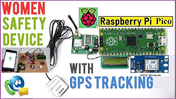 Raspberry Pi Pico Based Women Safety Device with GPS Tracking and Emergency Alerts