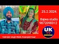 Varinder singh weds karanjeet kaur bajwa studio 9872098312