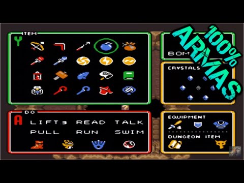 zelda a link to the past items y armas