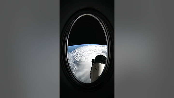 Hurricane Milton Seen From Space
