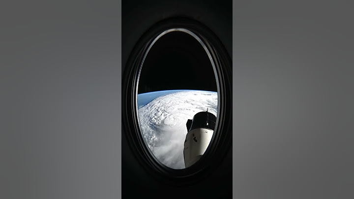 Hurricane Milton Seen From Space