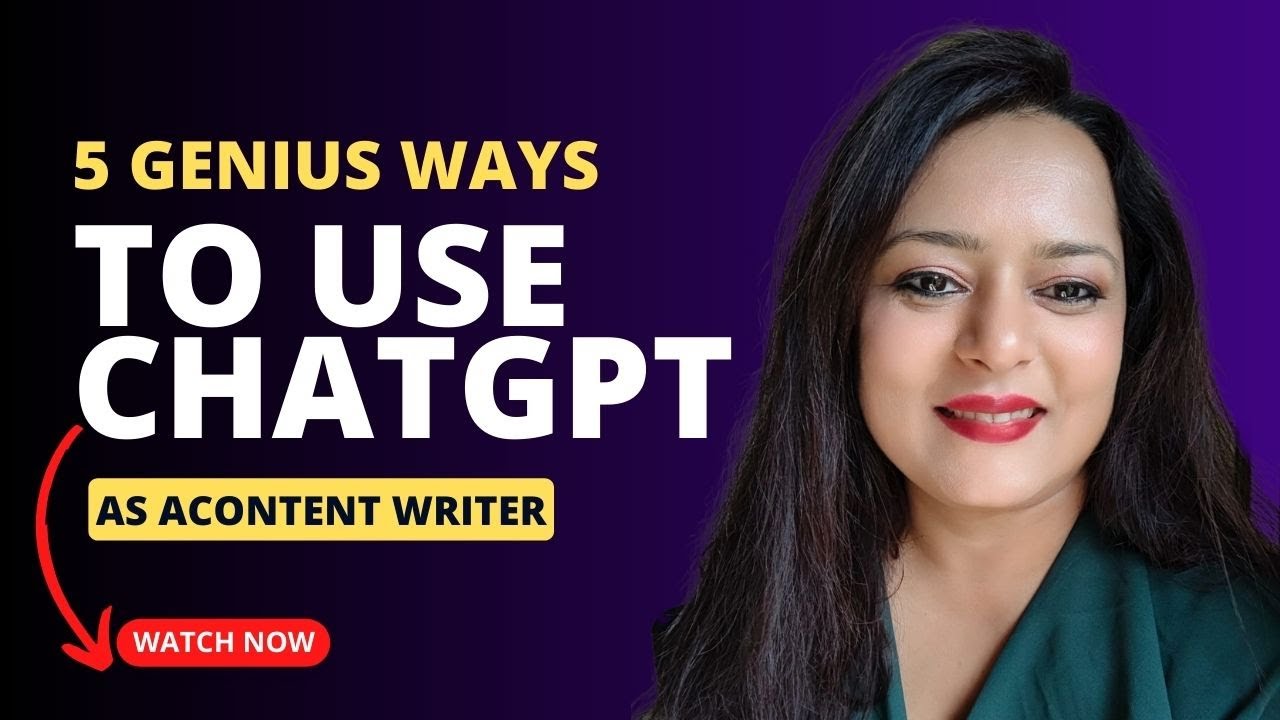 5 Genius Ways To Use ChatGPT As A Content Writer