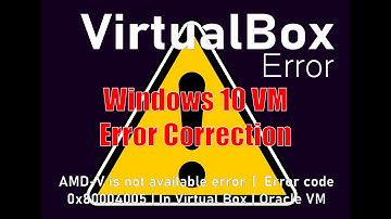 How to solve AMD-V is not available error. |  Error code 0x80004005 | In Virtual Box | Oracle VM