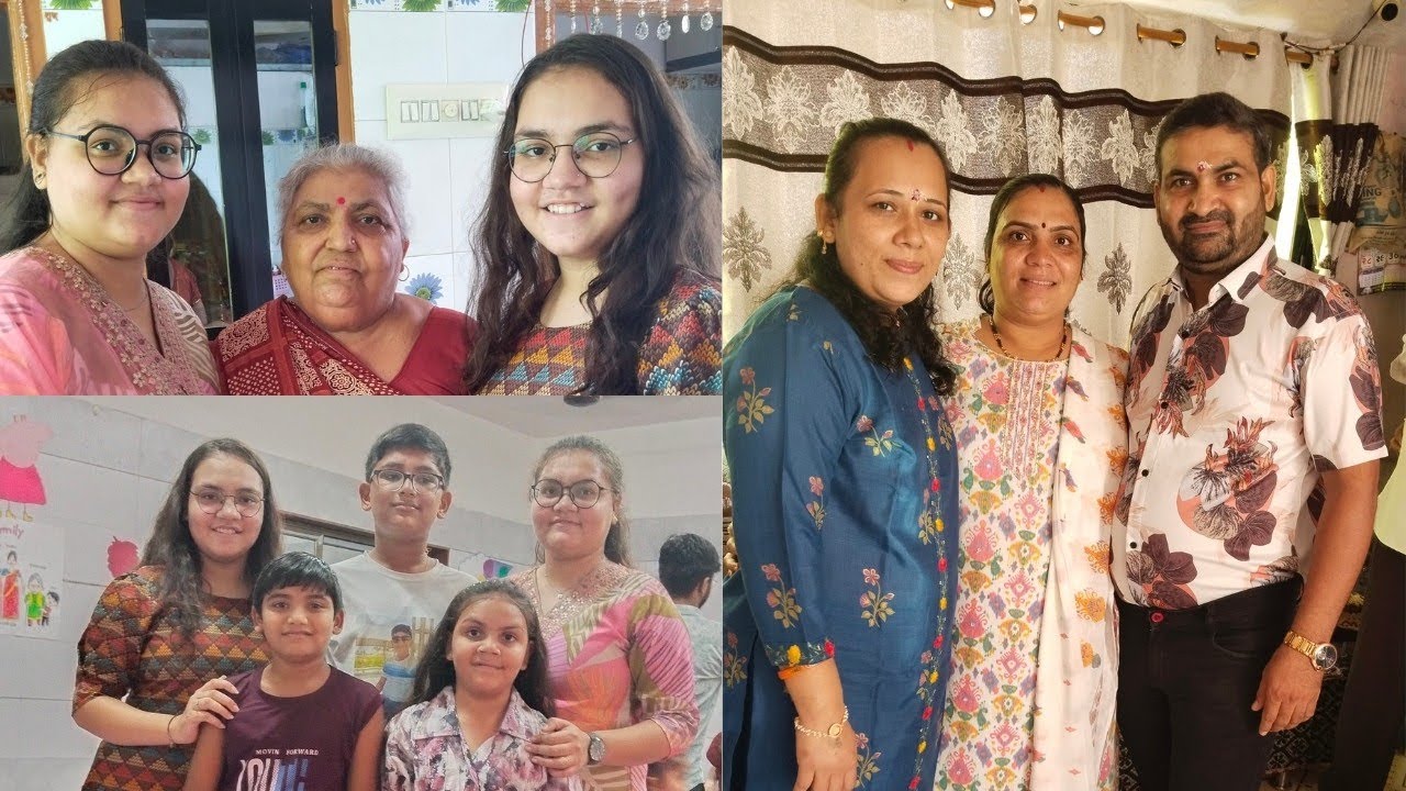 આજે મામા ની ઘરે ગયાં અને બવ જ મજા કરી ☺️||Meha Surani Vlogs ||