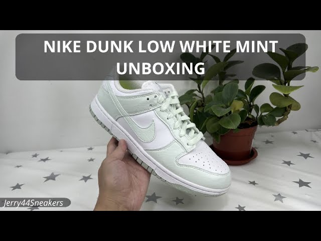 [Unboxing] Nike Dunk Low Next Nature White Mint (W)