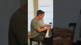 Here Comes the Sun (Piano Duet) pianocover piano thebeatles pianoduet herecomesthesun