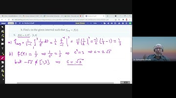 6.5 Average Value of a Function