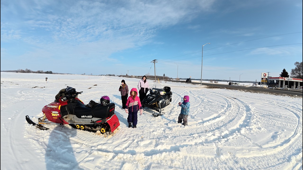 Family Sled Ride from Ilderton