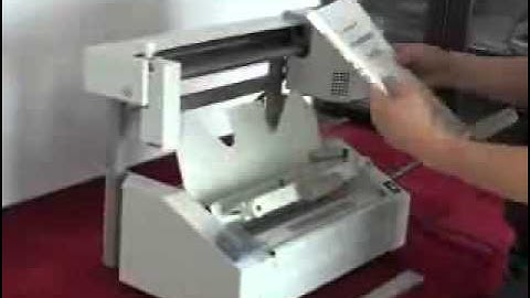 DOCON desktop book binding machine DC- 30A+ for binding hardcover books