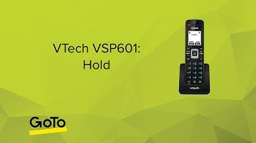 VTech VSP601: Hold