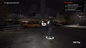 Session: Skate Sim Full Circle Flip  Challenge is broken on Sony PS4