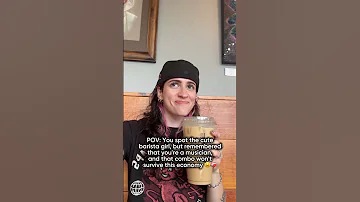 POV You Spot A Cute Barista Girl 