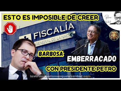 ES IMPOSIBLE DE CREER - POR ESTO SE EMBERRACO EL FISCAL BARBOSA