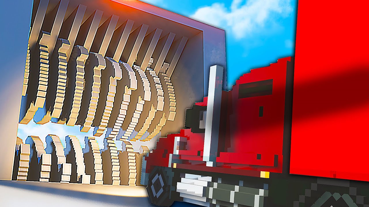 WRZUCILIŚMY SAMOCHÓD ZA 999,999 DOLARÓW DO OGROMNEJ NISZCZARKI w TEARDOWN MULTIPLAYER