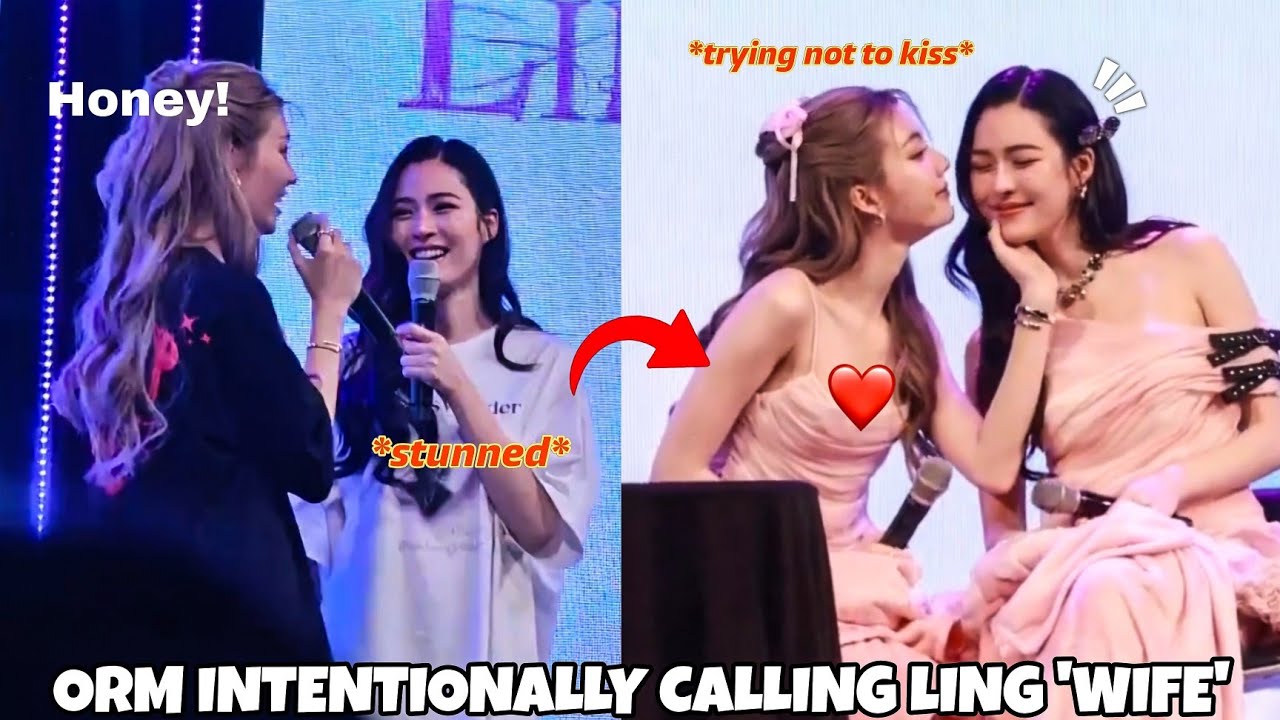 (LingOrm) LING REVEALED THAT ORM’S FAVORITE FOOD IS HER during soundcheck in Seoul fanmeeting