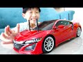 Build car toy assembly with truck toys activity playground for children