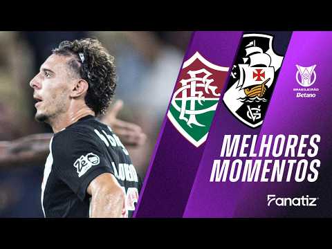 Vasco da Gama 3x2 Fluminense | Melhores Momentos | #Brasileirão2026