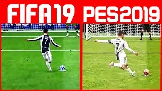 FIFA 19 VS PES 2019●PENALTIES COMPARISON