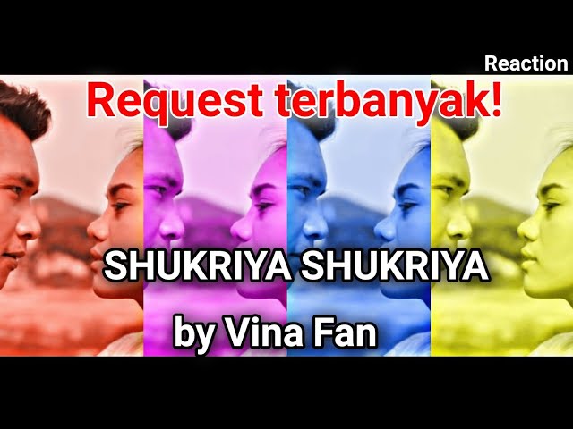 SHUKRIYA SHUKRIYA - Vina FAN Parodi Recreate || Aishwarya Rai Anil Kapoor | Reaction Arif Batubara class=