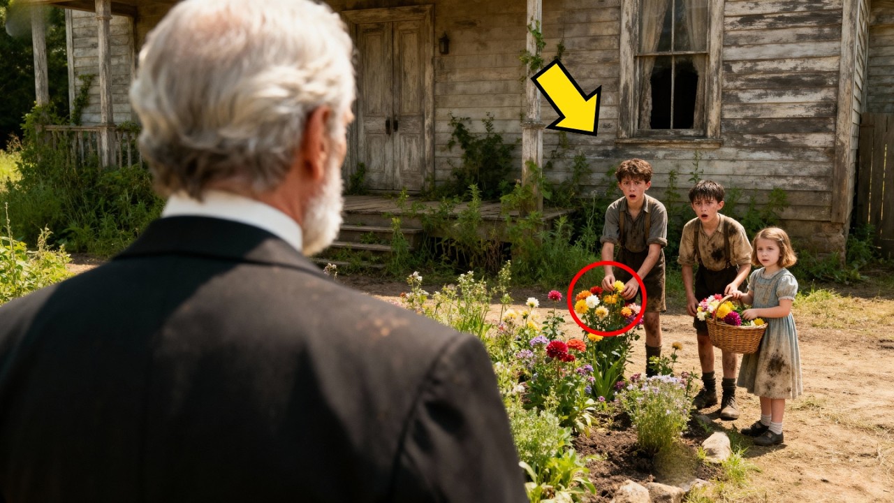 MILLONARIO VISITA SU CASA VIEJA ABANDONADA PARA DESTRUIRLA PERO LO QUE ENCUENTRA LO CAMBIA TODO