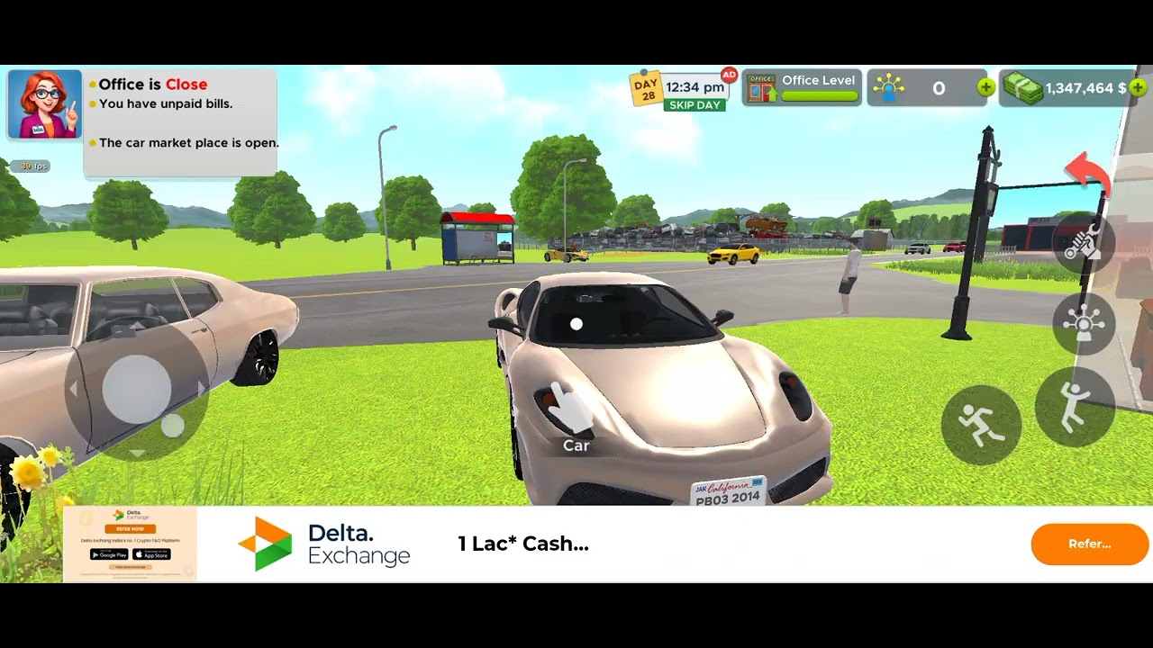 Car for sale day number 1