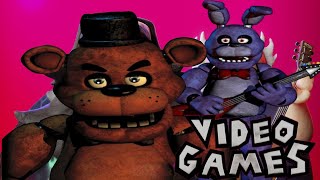 Video Games, but Freddy Fazbear sings it