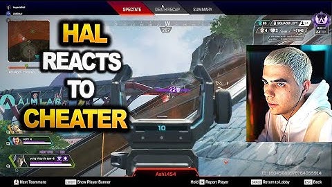 TSM Imperialhal reacts to Cheaters !! 30 30 repeater Aimbot ( apex legends )
