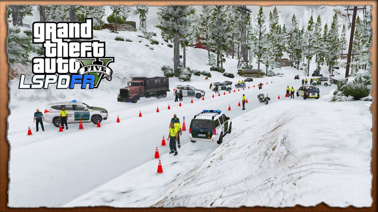 LSPDFR | DÍA 434 | GUARDIA CIVIL - CONTROL DE NAVIDAD