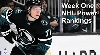 NHL Power Rankings for October 11th 2025