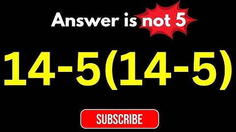 “Het lijkt makkelijk, maar bijna iedereen heeft het mis met dit PEMDAS-probleem!”