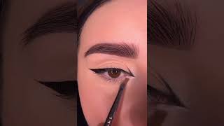 Tutorial de delineado #delineadodeojos #delineadogatinho #maquillajeojos #tutorialdemaquillaje